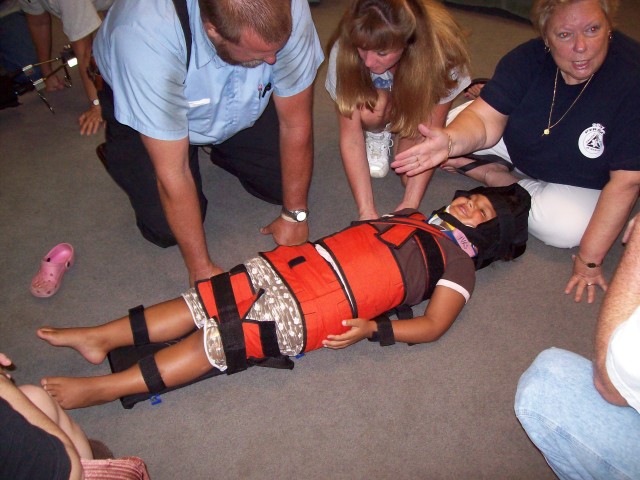 Drill 8/20/09- Corey, Ken, Tina, Janyce & David